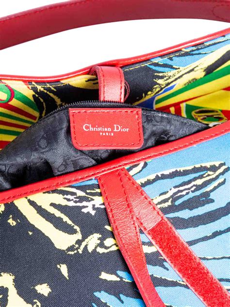 christian dior rasta bag|christian dior rasta saddle bag.